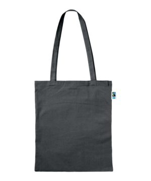 Tasche aus Fairtrade Biobaumwolle mit zwei langen Henkeln