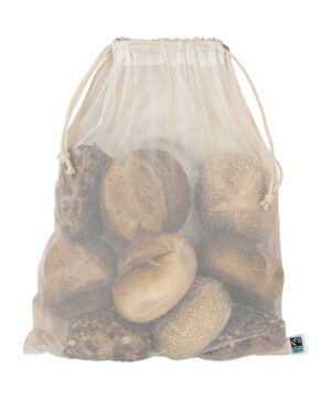 Brot-/Gemüsebeutel aus Fairtrade Baumwolle