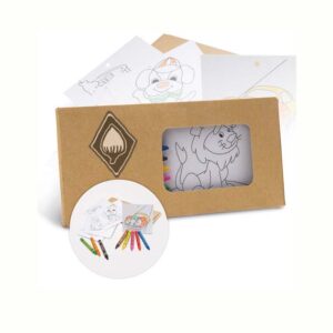 Malset mit Wachsmalstiften