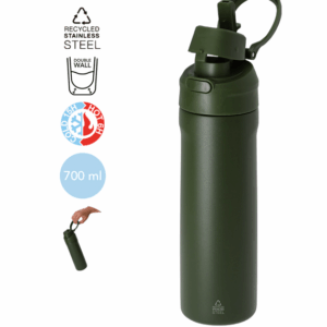 recyceltes edelstahlt thermosflasche